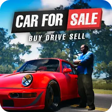 Car Sale Dealership Simulator MOD APK Download Logo